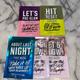 Pink Victoria's Secret Skincare | 5 New Victorias Secret Pink Face Sheet Mask Papaya Cucumber Hyaluronic Blueberry | Color: Pink/Red | Size: Os