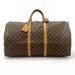 Louis Vuitton Bags | Louis Vuitton Women's Brown Monogram Keepall 55 Canvas Duffle Bag | Color: Brown | Size: Os