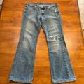 J. Crew Jeans | J Crew Jeans Hipslung Boot Fit Vintage Distressed Jeans Vintage Wash Size 29 R | Color: Blue | Size: 29