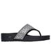 Skechers Women's Arch Fit Vinyasa - Moonlit Sandals | Size 10.0 | Black | Synthetic | Vegan