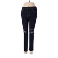 Iris Jeans Jeans - High Rise: Blue Bottoms - Women's Size 7