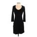 Nanette Lepore Wool Dress: Black Clothing - Women's Size Small
