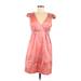 Calypso St. Barth Casual Dress: Pink Dresses - Women's Size 8