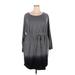 Torrid Casual Dress - Sweater Dress: Gray Ombre Dresses - Women's Size 3X Plus