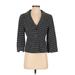 Charles Gray London Blazer Jacket: Short Black Polka Dots Jackets & Outerwear - Women's Size 4