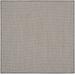 Nourison Ivory/Charcoal Courtyard Area Rug 4' x Square - Nourison 99446162281