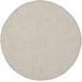 Nourison Ivory/Silver Courtyard Area Rug 4' x Round - Nourison 99446162601