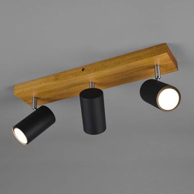 Trio Lighting Deckenstrahler Marley, schwarz matt, 3-flammig Image