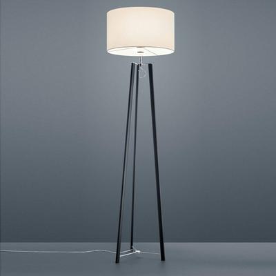 Helestra Stehlampe Certo, weiß / opal, für Wohn- / Esszimmer, Textil / Stoff / Seide, Modern, Stehlampe Image
