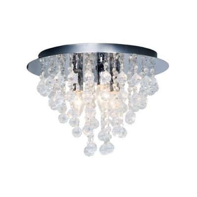 Nowa Deckenlampe LONDEN, dimmbar, chrom / silber, für Wohn- / Esszimmer, Metall, Modern, Deckenlampe Image