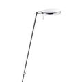 HELL LED Stehlampe Omega, dimmbar, alu / grau / zink, für Wohn- / Esszimmer, Metall, Modern, LED Stehlampe