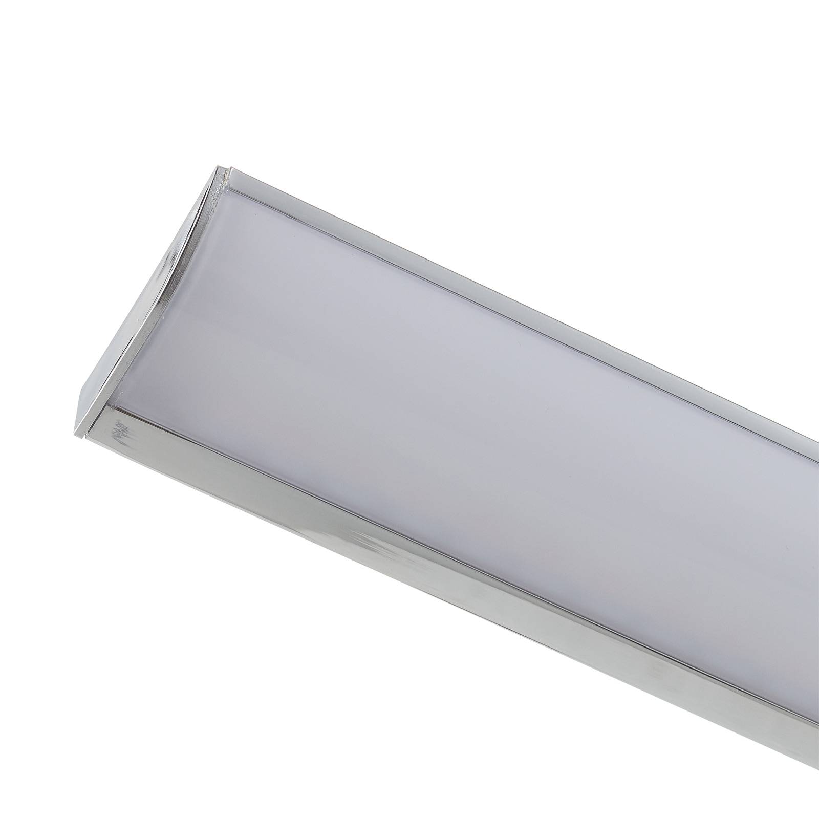EGLO connect Tabiano-C LED-Spiegelleuchte 60,5 cm Tabiano-C, dimmbar, chrom / silber, für Badezimmer, Metall, Modern
