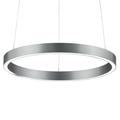 Knapstein LED-Hängeleuchte Svea-40, Gestensensor, nickel