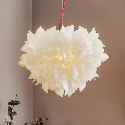 Slamp Veli Foliage Hängelampe weiß-rot Ø 45cm Image