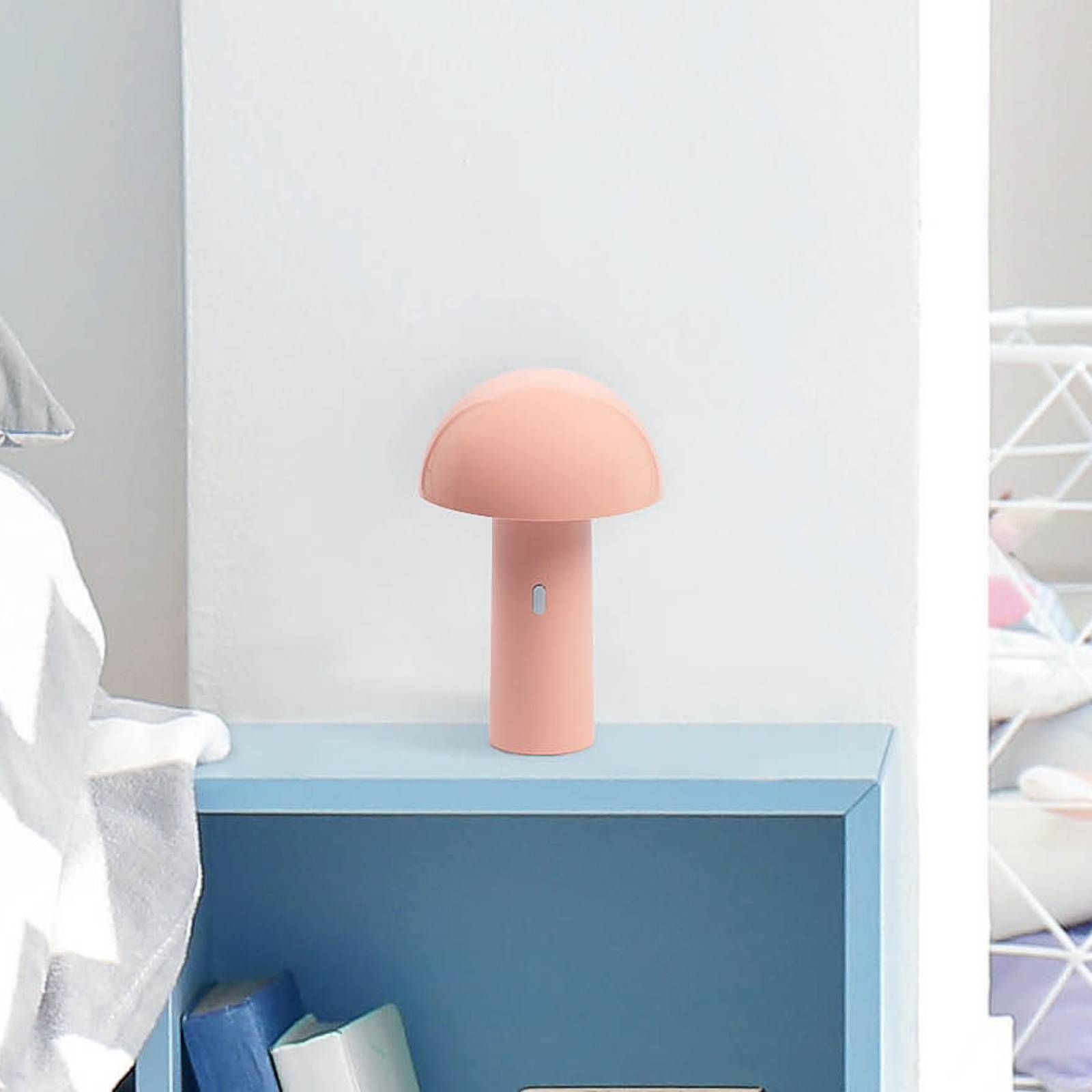 Aluminor LED Tischlampe Capsule, dimmbar, violett / pink / rose, für Wohn- / Esszimmer, Metall, Modern, LED Tischlampe