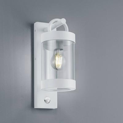 Trio Lighting Außenwandlampe Sambesi, weiß, Sensor, Aluguss