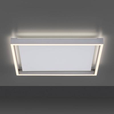 Q-Smart-Home Smart Home Deckenlampe Q-Kaan, dimmbar, alu / grau / zink, für Wohn- / Esszimmer, Aluminium, Modern, Smart Home Deckenlampe