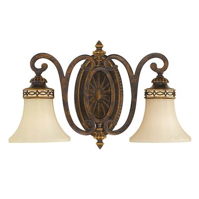 FEISS Wandlampe DRAWING, dimmbar, braun / rost, für Wohn- / Esszimmer, Metall, Antik, Wandleuchte, Wandlampe Innen Image