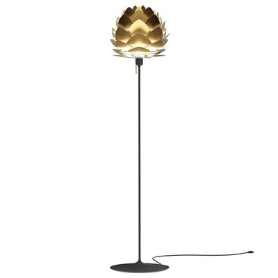 UMAGE Design Stehlampe Aluvia, messing / gold, für Wohn- / Esszimmer, Aluminium, Design, Stehlampe Image