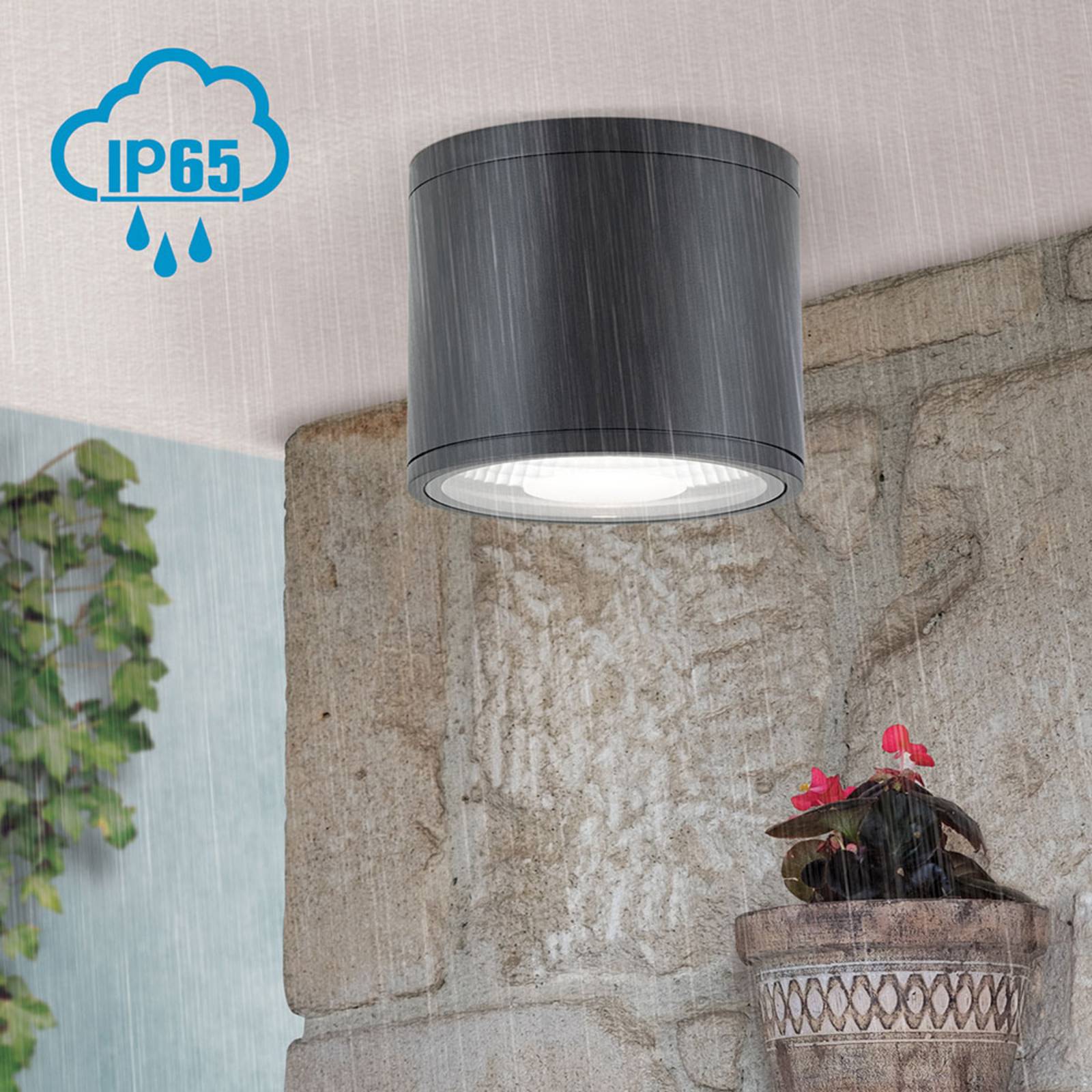 ORION LED Außendeckenleuchte Sputnik, schwarz, für Badezimmer, Aluminium, Modern, LED Deckenleuchten