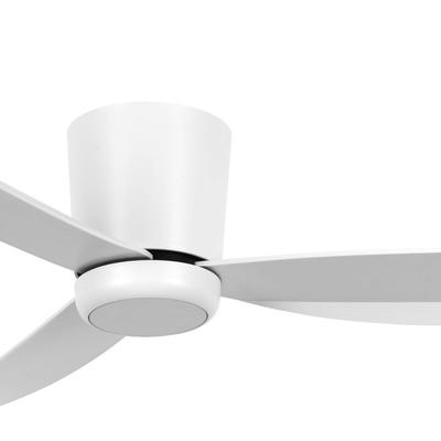 Beacon Lighting Deckenventilator mit Licht Array weiß 137 cm leise Array, dimmbar, weiß / opal, für Wohn- / Esszimmer, Kunststoff, Modern Image