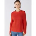 Oui Pullover Damen rot, 36