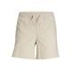 JACK & JONES Herren Denim Chino Sport Shorts Kurze Bermuda Hose Slim Fit Capri Jogger Pants JPSTJEFF JJJOGGER, Größe Shorts:XL,Farben:Sand