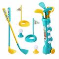 GYRATEDREAM Kids Boys Girls Golf Toys Set Mini Golf Club Set Outside Early Educational Golf Set Toy for Toddler Lawn Outdoor and Indoor Sports Toy for Children Gifts