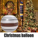 Outdoor Christmas PVC Inflatable Decorated Ball Giant Christmas PVC Inflatable Decorated Ball Giant Inflatable Ball Christmas Tre