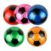 5PCS Air-filled Ball Toys Outdoor Sports Football Toys Inflatable Bouncing Footballs Interactive Rubber Ball Toy Sports Supplies for Kids (Random Color)