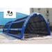 Popular Outdoor Indoor Aurora Batting Cage Inflatable Baseball Sport Court Batting Baseball Cage With Professional Netting