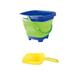 Toys Clearance 2023! CWCWFHZH Children Beach Toys Foldable Water Bathing Portable Silicone Bucket Toy Beach Toys