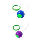 2 Pcs Sponge Ring Jumping Ball Baby Swings Skipping Balls Toy Sports Outdoor Baby Swing Skipping Balls Baby Toy Fitness