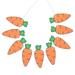 Ornament Easter Activity Easter Carrot Hanging Decor Decorative Banner For Easter Easter Decor The Banner Bunting Paper