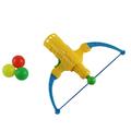 Kids Archery Toy 2 Set Archery Bow and Arrow Toys Table Tennis Bows and Arrows toys shooting Game for Kids Children (Random Color 1pc Table Tennis Bows + 3pcs Balls)