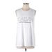 Calvin Klein Performance Active T-Shirt: White Activewear - Women's Size Large