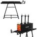 SIMOND STORE blacksmith forge kit Stand - compatible to all single burner double burner & three burner forge blacksmithing starter kit Steel propane forge - forge starter kit 36 inch tool kit stand