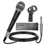 5Core Dynamic Microphone Cardioid Microphone Unidirectional Handheld Mic XLR Karaoke Microphone Singing ND-5800X