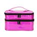 30 Slot Double Layers Nail Polish Organizer Holds 30 Bottles (15ml - 0.5 Fl.oz) Manicure Accessories Holder Portable Soft Carrying Bag Nail Polish Carrying Case For Nail Polish And Manicure Set