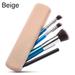 Portable Waterproof Makeup Tools Organizer Makeup Brush Holder for Makeup Brush Cosmetics Brush Holder Protective Cover BEIGE