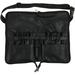Large Capacity Cosmetic Makeup Brush Bag PU Leather Makeup Holders Professional Zipper Brush Organizer Waist Bag with Belt Strap