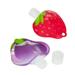 5 Pcs Fruit Shape Portable Travel Bottles Packaging Refillable Containers Countertop Hand Sanitizer Shampoo Lotion Shower Gel Liquid Soap Container Sets Travel Accessories (Random Color)