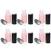 6 Pcs Glass Spray Bottle Travel Bottles Perfume Packing Mini Liquid Container Pink Pp