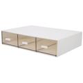 Drawer Storage Box Desktop Makeup Organizer Style Shelves Plastic Drawers Stationery Office