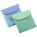 2 Pcs Pu Female Gifts Leather Art Sanitary Napkin Storage Bag Organizer Travel Student