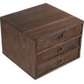 Drawer Type Storage Box Home Organizer Box Wooden Sundry Holder Drawer Storage Box