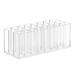 Buodes Deals Clearance Under 5 Makeup Organizer 24 Slots Lipstick Organizer Acrylic Lipstick Makeup Organizer Clear Lipstick Holder Lipgloss Display For Lipstick Brushes Bottles