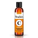 TruSkin Vitamin C Cleanser for Face - Brightening Face Wash with Vitamins C & E Rosehip Oil Aloe Vera and MSM - Deep Clean and Refresh for Radiant Healthy-Looking Skin 4 fl oz