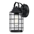 Westinghouse Lighting 6122300 Jupiter Point Outdoor Wall Fixture with Dusk to Dawn Sensor Textured Black