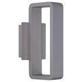 WAC Lighting WS-W5812-GH 12 LED Outdoor Wall Light 3000K in Graphite